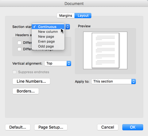 word 16.13 for mac template problems